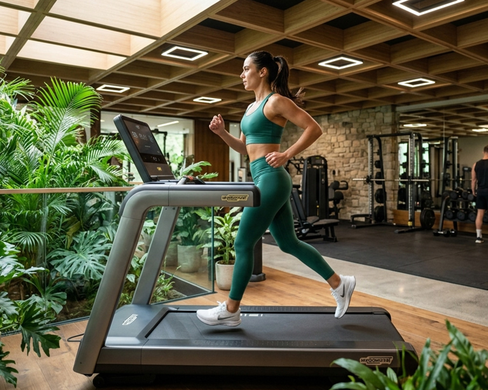 Well-Equipped Gymnasium