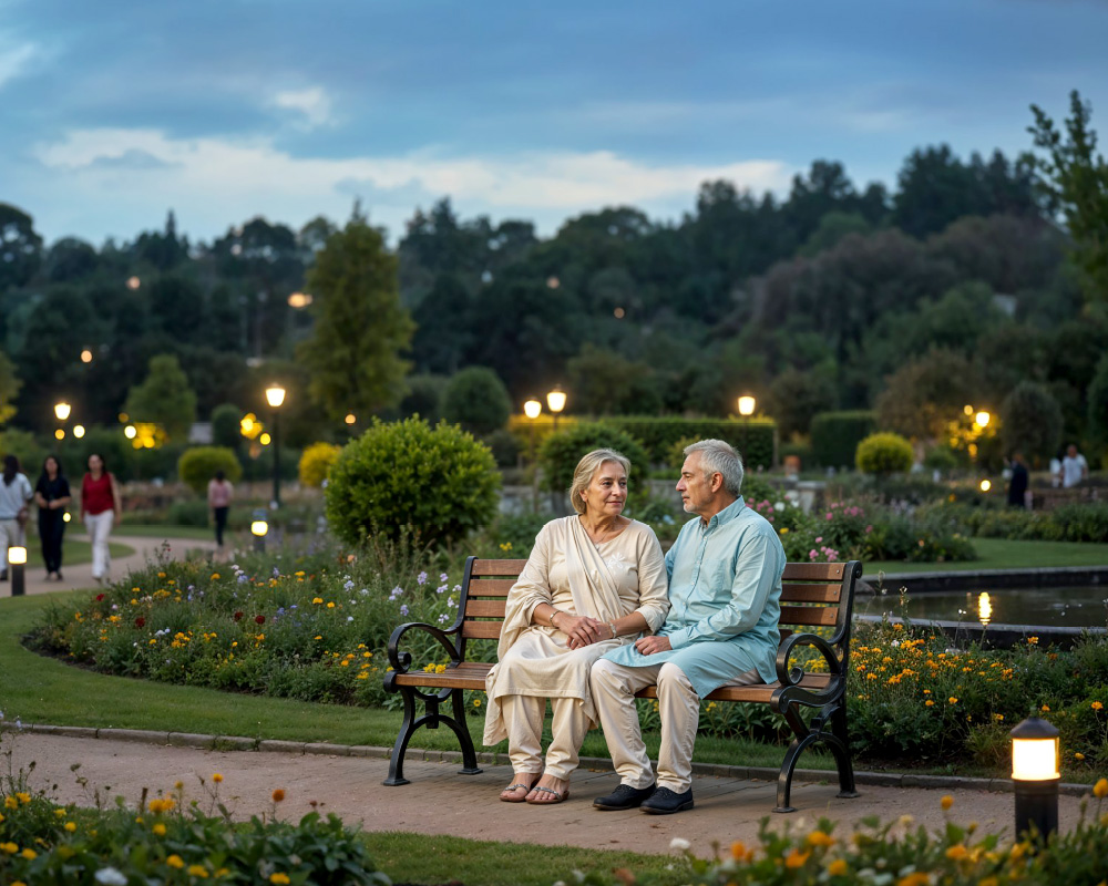 Serene Senior Citizen Sit-outs